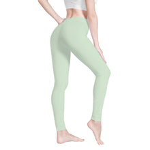 Load image into Gallery viewer, Ti Amo I love you - Exclusive Brand  - Zanah - White Daisy -  Yoga Leggings
