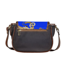 Load image into Gallery viewer, Ti Amo I love you - Exclusive Brand  - Blue Blue Eyes - Octopi - Saddle Bag
