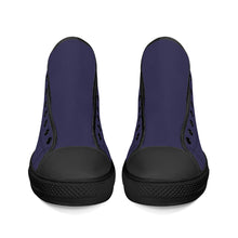 Load image into Gallery viewer, Ti Amo I love you - Exclusive Brand - High-Top Canvavs Shoes - Black Soles
