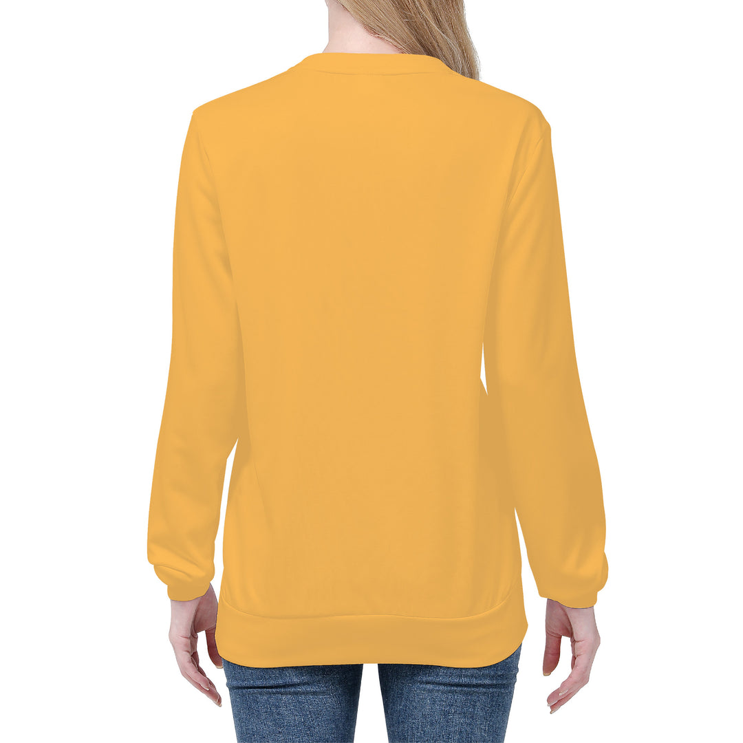 Ti Amo I love you - Exclusive Brand - Light Orange - Angry Fish - Women's Sweatshirt