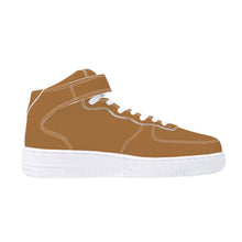 Load image into Gallery viewer, Ti Amo I love you - Exclusive Brand - Aged Copper Brown -  High Top Unisex Sneakers
