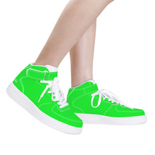 Load image into Gallery viewer, Ti Amo I love you - Exclusive Brand - Ball Green - High Top Unisex Sneakers
