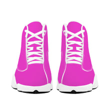 Load image into Gallery viewer, Ti Amo I love you - Exclusive Brand  - Amaranth Magenta - Womens Basketball Shoes - White Laces
