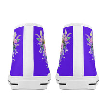 Load image into Gallery viewer, Ti Amo I love you - Exclusive Brand - High-Top Canvas Shoes - White Soles
