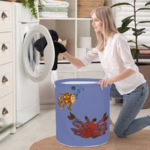 Load image into Gallery viewer, Ti Amo I love you - Exclusive Brand - Round Laundry Basket
