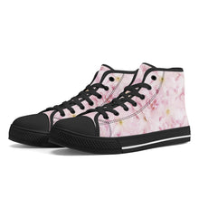 Load image into Gallery viewer, Ti Amo I love you - Exclusive Brand - High-Top Canvavs Shoes - Black Soles
