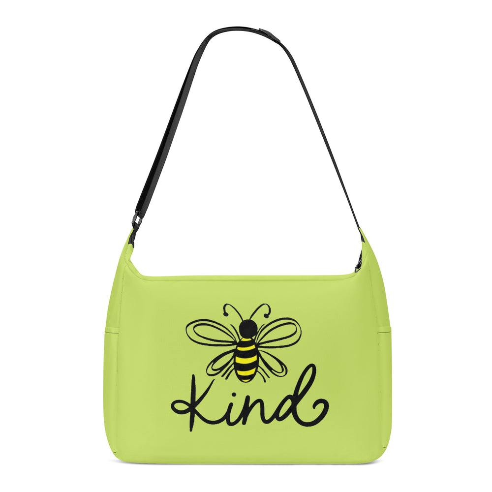 Ti Amo I love you - Exclusive Brand - Yellow Green - Bee Kind - Journey Computer Shoulder Bag