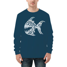 Load image into Gallery viewer, Ti Amo I love you - Exclusive Brand  -  Angry Fish - Men&#39;s Sweatshirt
