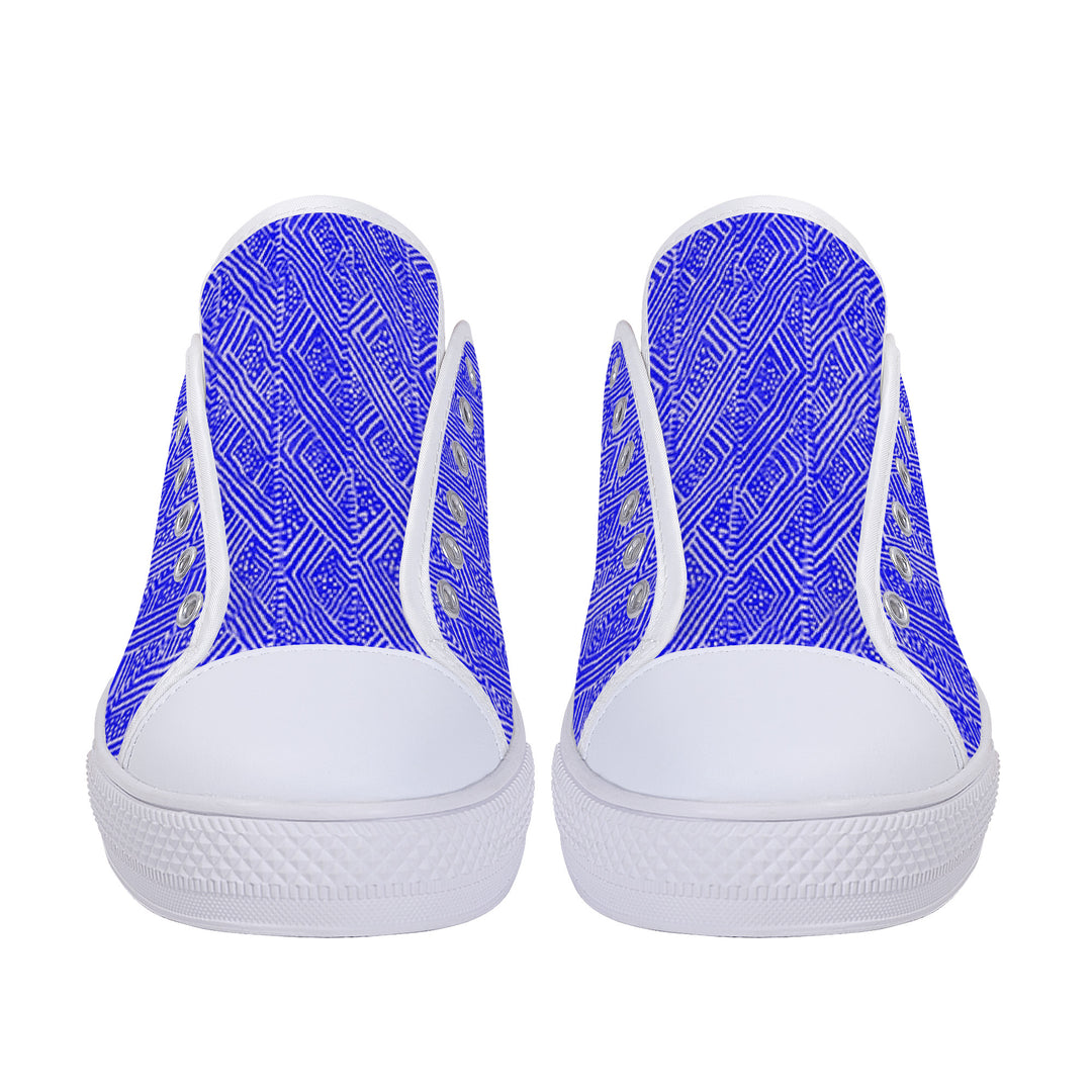 Ti Amo I love you - Exclusive Brand -  Low-Top Canvas Shoes - White Soles