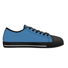 Load image into Gallery viewer, Ti Amo I love you - Exclusive Brand  - Low-Top Canvas Shoes - Black
