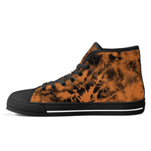 Load image into Gallery viewer, Ti Amo I love you - Exclusive Brand - High-Top Canvas Shoes - Black Soles
