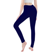 Load image into Gallery viewer, Ti Amo I love you - Exclusive Brand - Stratos - White Daisy - Yoga Leggings - Sizes XS-3XL
