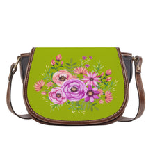 Load image into Gallery viewer, Ti Amo I love you - Exclusive Brand - Piedmont - Floral Bouquet - Saddle Bag
