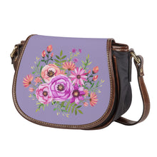 Load image into Gallery viewer, Ti Amo I love you - Exclusive Brand - Logan - Floral Bouquet - Saddle Bag
