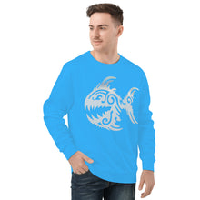 Load image into Gallery viewer, Ti Amo I love you - Exclusive Brand  -  Angry Fish - Men&#39;s Sweatshirt
