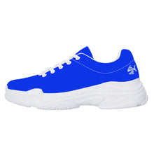 Load image into Gallery viewer, Ti Amo I love you - Exclusive Brand - Blue Blue Eyes - Angry Fish - Chunky Sneakers - White Soles
