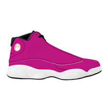 Load image into Gallery viewer, Ti Amo I love you  - Exclusive Brand  - Artist&#39;s Purple - Womens Basketball Shoes - Black Laces
