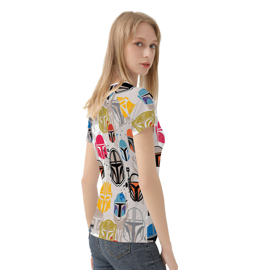 Ti Amo I love you - Exclusive Brand  - Mandalorian - Women's  T shirt - Sizes XS-2XL