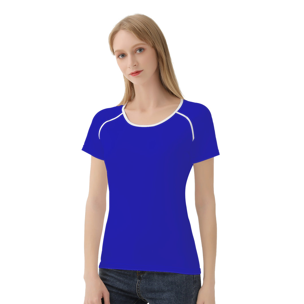 Ti Amo I love you - Exclusive Brand - Royal Blue  - Women's  T shirt - Sizes XS-2XL