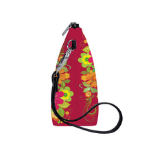 Load image into Gallery viewer, Ti Amo I love you - Exclusive Brand - Cardinal - Multicolor Floral - Sling Cosmetic Bag
