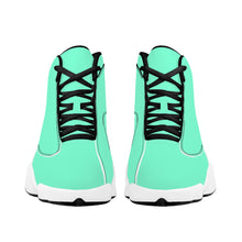 Load image into Gallery viewer, Ti Amo I love you  - Exclusive Brand  - Aquamarine - Basketball Shoes - Black Laces
