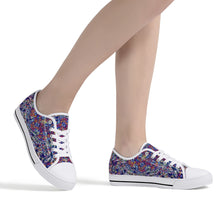 Load image into Gallery viewer, Ti Amo I love you - Exclusive Brand  -  Low-Top Canvas Shoes- White Soles
