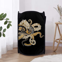 Load image into Gallery viewer, Ti Amo I love you - Exclusive Brand - Laundry Hamper Black
