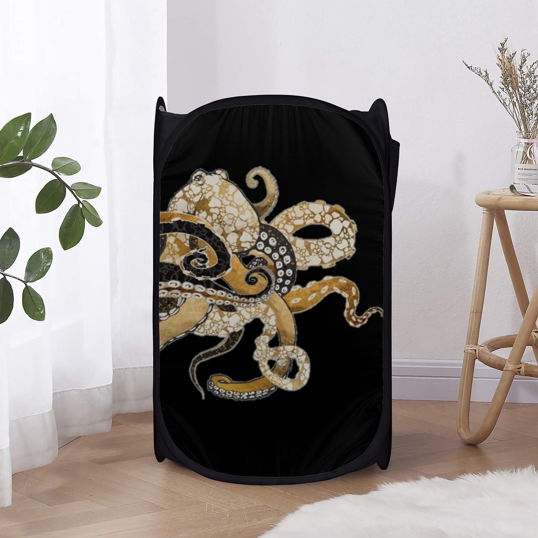 Ti Amo I love you - Exclusive Brand - Laundry Hamper Black