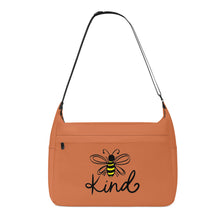 Load image into Gallery viewer, Ti Amo I love you - Exclusive Brand - Red Demask - Bee Kind - Journey Computer Shoulder Bag
