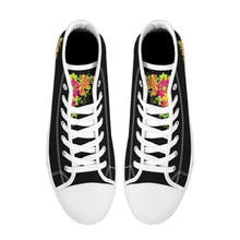 Load image into Gallery viewer, Ti Amo I love you - Exclusive Brand  - High-Top Canvas Shoes - White Soles
