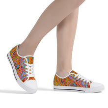 Load image into Gallery viewer, Ti Amo I love you - Exclusive Brand  -  Low-Top Canvas Shoes- White Soles
