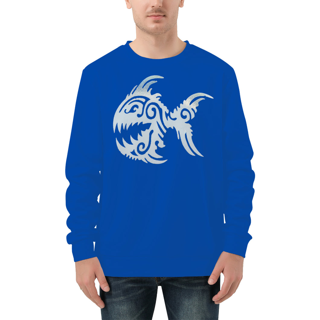 Ti Amo I love you - Exclusive Brand  -  Angry Fish - Mens Sweatshirt