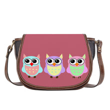 Load image into Gallery viewer, Ti Amo I love you - Exclusive Brand - Contessa 2 - 3 Owls -  Saddle Bag
