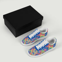 Load image into Gallery viewer, Ti Amo I love you - Exclusive Brand  - Low Top Unisex Sneakers- Sizes: Big Kids 4.5-7 / Mens 4.5-14.5 / Womens 5.5-14
