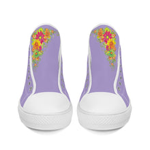 Load image into Gallery viewer, Ti Amo I love you - Exclusive Brand  - High-Top Canvas Shoes - White Soles
