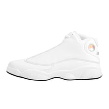 Load image into Gallery viewer, Ti Amo I love you - Exclusive Brand  - White - Mens / Womens - Unisex  Basketball Shoes - White Laces
