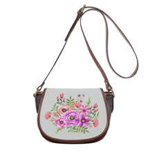 Load image into Gallery viewer, Ti Amo I love you - Exclusive Brand - Pearl River - Floral Bouquet - Saddle Bag
