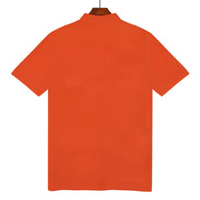 Load image into Gallery viewer, Ti Amo I love you - Exclusive Brand - Mens Neon Orange Polo Shirt
