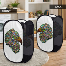 Load image into Gallery viewer, Ti Amo I love you - Exclusive Brand - Laundry Hamper Black
