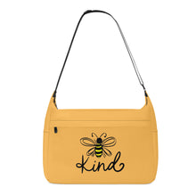 Load image into Gallery viewer, Ti Amo I love you - Exclusive Brand - Light Orange - Bee Kind - Journey Computer Shoulder Bag
