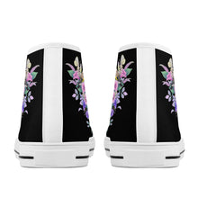 Load image into Gallery viewer, Ti Amo I love you - Exclusive Brand - High-Top Canvas Shoes - White Soles
