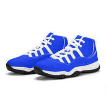 Load image into Gallery viewer, Ti Amo I love you - Exclusive Brand - Blue Blue Eyes - White Lettering - High Top Air Retro Sneakers - White
