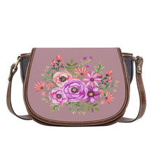 Load image into Gallery viewer, Ti Amo I love you - Exclusive Brand - Tuscany - Floral Bouquet - Saddle Bag
