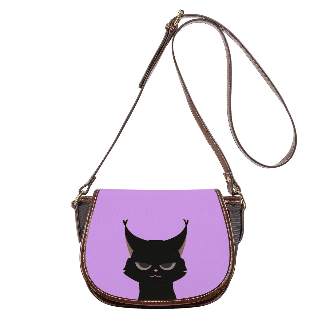 Ti Amo I love you - Exclusive Brand - Perfume -  Black Cat - Saddle Bag