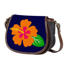 Load image into Gallery viewer, Ti Amo I love you - Exclusive Brand - Stratos - Hawaiian Flower - Saddle Bag
