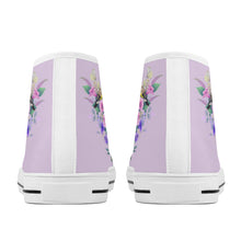 Load image into Gallery viewer, Ti Amo I love you - Exclusive Brand - High-Top Canvas Shoes - White Soles
