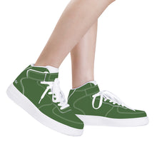 Load image into Gallery viewer, Ti Amo I love you - Exclusive Brand - Deep Artichoke - High Top Unisex Sneakers
