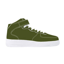 Load image into Gallery viewer, Ti Amo I love you - Exclusive Brand - Army Green - High Top Unisex Sneakers
