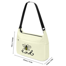 Load image into Gallery viewer, Ti Amo I love you - Exclusive Brand - Light Yellow - Bee Kind - Journey Computer Shoulder Bag
