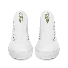 Load image into Gallery viewer, Ti Amo I love you - Exclusive Brand  - High-Top Canvas Shoes - White Soles
